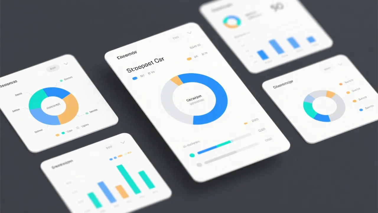 数据看板示意图